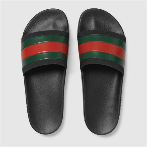 gucci men's slide sale|gucci slides men real.